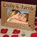 KISSING Wood Picture Frame