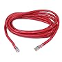 Belkin A3L791-07-RED-M 7ft 10/100BT CAT5E Patch RJ45M/RJ45M Red Molded