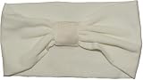 Possies Accessories Soft & Stretchy Headband for Hair Antique White (Large All Ages, Antique White)