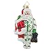 Christopher Radko Ready to Wear Santa Glass Christmas Ornament - 5.75
