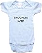 BROOKLYN BABY - City Series - White, Blue or Pink Onesie / Baby T-shirt
