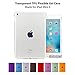 iPad Mini 4 Clear TPU Case, iMacket TotalShield Crystal Clear Soft TPU Gel Case with Shock Absorption for Apple iPad Mini 4 [Latest Version] (Clear Transparent)