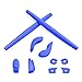 Replacement Earsocks & Nosepieces Rubber Kits for Oakley Juliet Sunglasses (Deep Blue, 0.00)