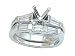 Jewelry : 0.80 cts Baguette Diamonds Wedding Set - Platinum, 14kt White or Yellow Gold
