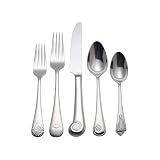 Reed & Barton Sea Shells 18/10 Stainless Steel 5-Piece Place Setting, Service for 1