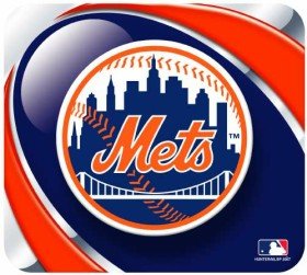 New York Mets Mouse Pad - Vortex Design