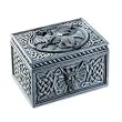 Dragon Celtic Jewelry Box Collectible Tribal Container Sculpture