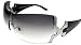 Bvlgari 651B Sunglasses 651/B Black Frame Grey Lenses Swarovsky Crystals 100% Authentic New Color 939/8G