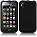 Electronics : SAMSUNG i9000 GALAXY S SILICONE SKIN CASE - BLACK PART OF THE QUBITS ACCESSORIES RANGE
