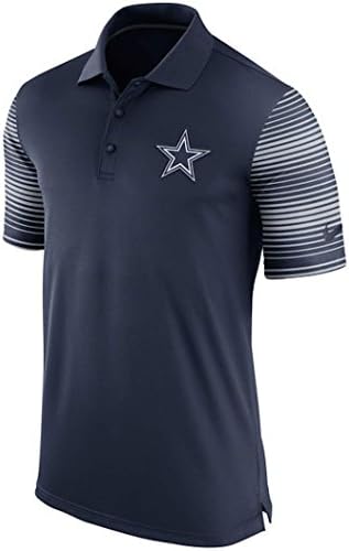 Dallas Cowboys Nike Early Season Performance Polo (Navy, Large)