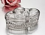 CRYSTAL DOUBLE HEART BOX - CRYSTAL DOUBLE HEART BOX