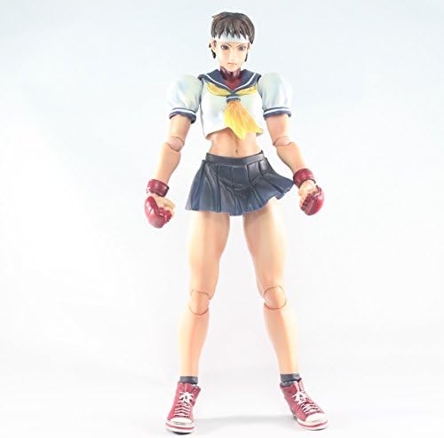 Super Street Fighter Iv: Sakura Play Arts Kai Action Figure