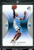 2006 07 SP Authentic Allen Iverson Denver Nuggets Basketball Card #64 - Mint Condition - In Protective Display Case !!