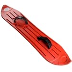Red Plastic Snowboard Fun Snow Winter...