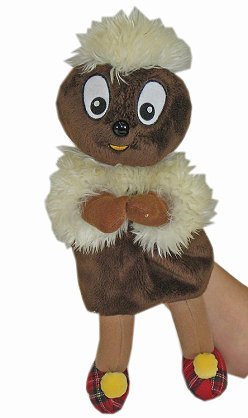 Childrens Toyshop  Spielwaren : heunec 643376 - Sandmann Handpuppe Pittiplatsch, einfache Version, 26 cm