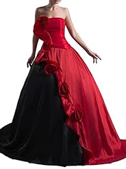 Taffeta  Draped  Ball Gown  Dress with a Chapel Train 