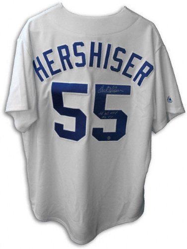 Orel Hershiser Los Angeles Dodgers Autographed Jersey