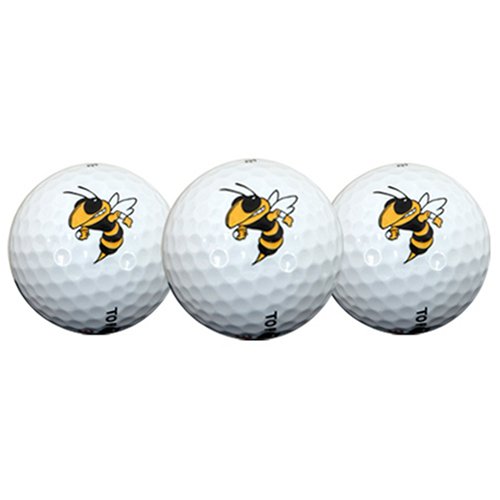 Team Effort Georgia Tech Yellow Jackets Golf Ball 3 Pack