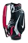 Nike Victory Red Staff Bag, Black/Silver/Victory Red