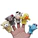 Denshine® 16Pcs Story Time Finger Puppets-10 Animals 6 People Family Members Educational Puppets by Denshine