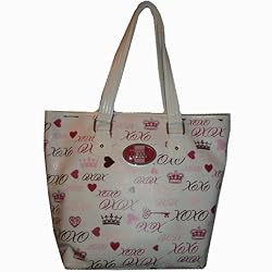 Xoxo Purse Handbag Tote Cameron White Multi Colored