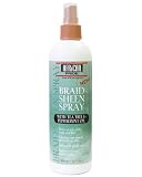 African Pride Braid Sheen Spray with Tea Tree & Peppermint Oil: 12 OZ