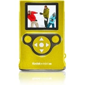 Kodak ZM2 Mini HD 720p Waterproof Ultra Slim Camcorder w/ 1.8" LCD Display, Integrated USB & Video Editing Software (Yellow)