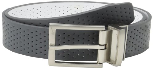 Nike Men's Perforated Reversible, Dark Grey/White, 42