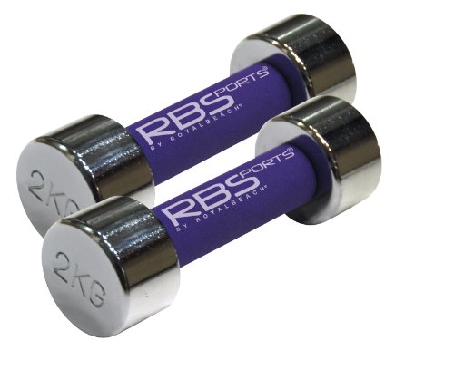 RBSports Chromhantel 2er Set, violett, 2 x 2 kg, 34070 Preisvergleich