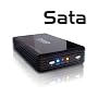 External Black hi-Speed USB 2.0 3.5" SATA Hard Disk Drive Enclosure Kit