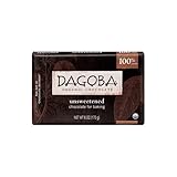 Dagoba Organic Chocolate Organic Unsweetened Dark Chocolate Baking Bar ( 10x6 OZ)