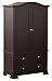 Status Series 300 Armoire, Rubbled Black