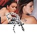 Alyssa Milano - Charm Cross Temporary Tattoo - [5x5 cm]