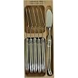 Stainless Steel Laguiole Verdier Heavy Duty Set 6 Fish Knives