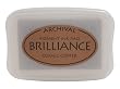 Tsukineko Brilliance Pigment Inkpad, Pearlescent Cosmic Copper