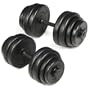 Physionics� HSTA05/B Kurzhantel Set 30kg (2 x ca. 15 kg)