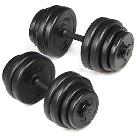 Dumbbell weights set / dumbell kit / dumbell pair 30 kg / muscle training / bodybuilding / workout / gym