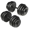 Physionics� HSTA05/B Kurzhantel Set 30kg (2 x ca. 15 kg)