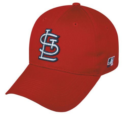 St. Louis Cardinals (Home - ST.L Logo) ADULT Adjustable Hat MLB Officially Licensed Major League Baseball Replica Ball Cap
