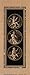 Musical Cherubs II by Unknown. Size 6.26 inches width by 16.36 inches height. High Quality Art Poster Print