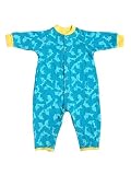 Boys Girls Rompers with Turquoise Dolphins