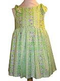 Romantic Roses Tie Shoulders Sundress 12-18M