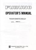 Furuno FMD811 Radar Remote Display Operator's Manual
