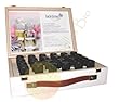 Ladr�me - Coffret en Bois Huiles Essentielles Aroma - 24 Huiles Essentielles