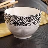 Sonnet 6 Rice Bowls Set of 4- White