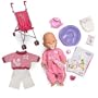 17" BABY born Doll With Magic Eyes 3-Piece Gift Set