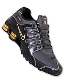 NIKE Shox NZ EU Herren Freizeitschuh (325201 009) Antrazit - Schwarz - Gold, Modell 2010