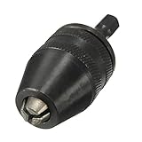 キーレスチャック アダプタ ドリル ビット コンバータ 6.35 ミリメートル六角シャンク電動工具アクセサリー