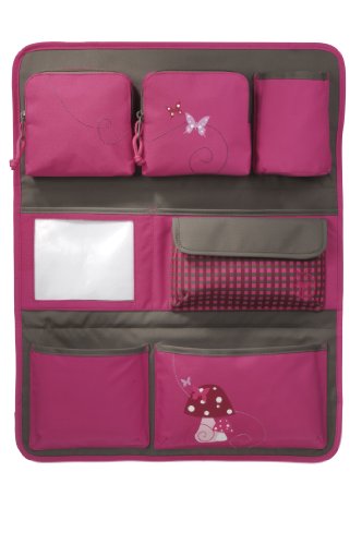 Lässig LCWTG128 - 4Kids Car Wrap-to-Go Mushroom magenta