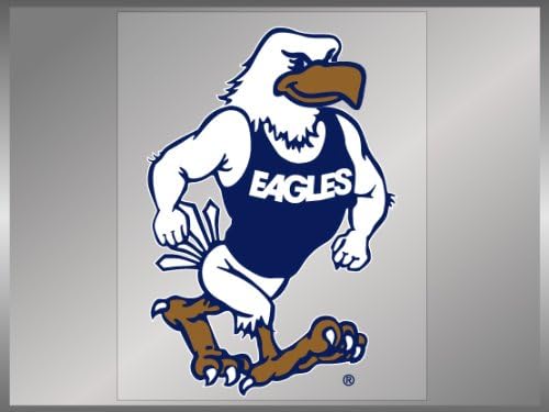 Georgia Southern Eagles STRUTTING EAGLE 4" Static Cling Vinyl Decal GSU